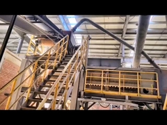 Macchina di carico e scarico automatico di mattoni di argilla per asciugatrice di mattoni