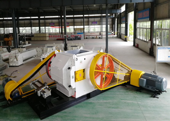 Clay Brick Roller Crusher Machine ad alta velocità per la linea di produzione automatica completa