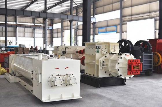 Colata di modellatura d'acciaio di Clay Brick Extrusion Machine Carbon del grande espulsore di vuoto