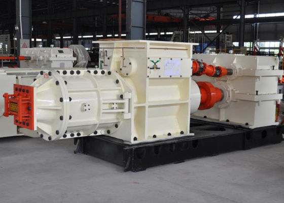 Macchina di fabbricazione di mattoni rossi completamente automatica di grado industriale con sistema di asciugatura integrato e impilamento automatico di mattoni