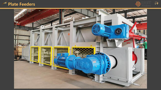 Macchina per l'alimentazione di scatole per fabbrica di mattoni in argilla da 120 tonnellate / h