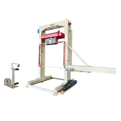 Macchina di imballaggio a cinghia di mattoni di argilla per imballaggio di pile di mattoni