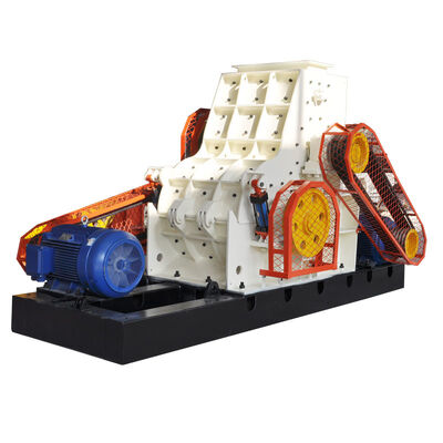 Frantoio a martelli rotanti ad alta velocità a doppio rullo dentato per l'industria della produzione di mattoni in argilla