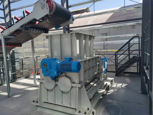 30-120 tonnellate/ora di grisa a rulli a doppio dente, materia prima per la frantumazione di mattoni di argilla del produttore BBT