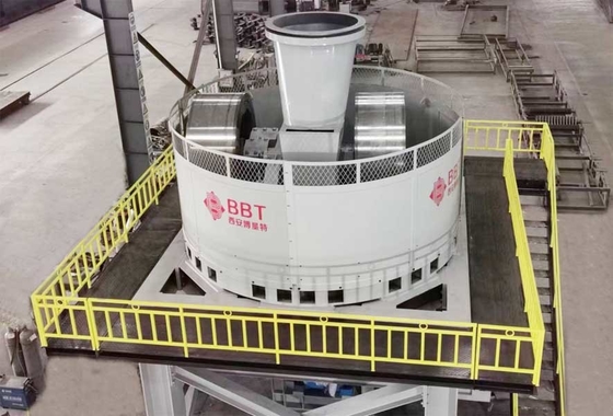 Attrezzatura bagnata di estrazione dell'oro del mattone di TWPM185 Pan Material Grinder Machine Clay