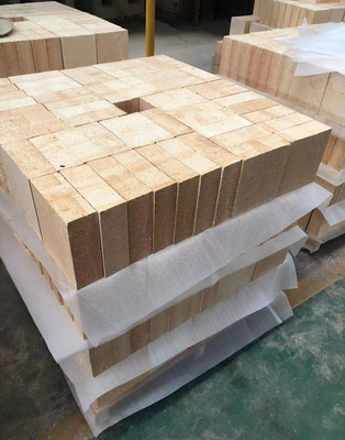 Pressione rossa di Clay Refractory Brick Material Hydraulic su misura