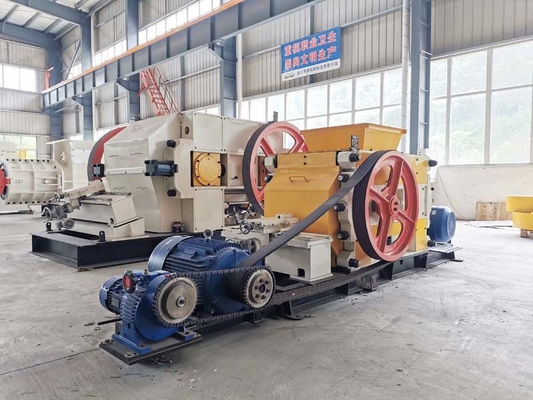 Smerigliatrice industriale Machine del mattone automatico pieno di Clay Roller Crusher Machine Stone