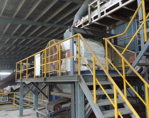 GS1080 raffinano il frantoio del mulino della macchina per la frantumazione del rotolo per l'elaborazione di minerali