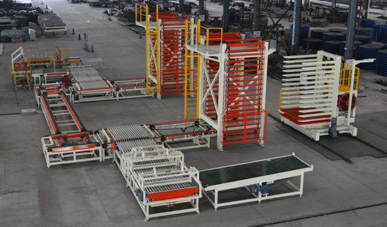 Sistema automatico su ordinazione 220V 380V di scarico e di caricamento per la produzione delle piastrelle per pavimento