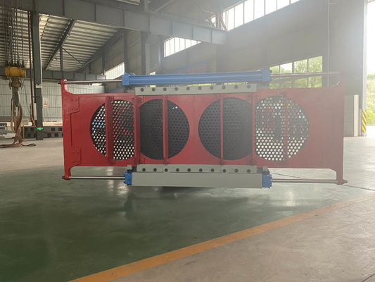 Miscelatore a doppio albero con capacità produttiva di 45-50 m3/ora, diametro di rotazione di 550 mm e velocità di rotazione di 30 giri/min per una miscelazione precisa