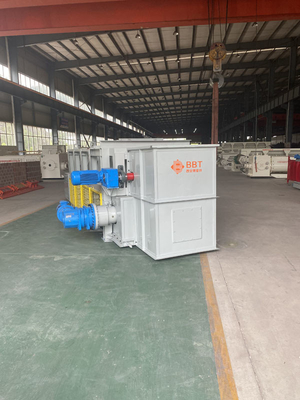 Macchina per fabbricare i mattoni automatica del cemento dell'alimentatore di piatto 10 - capacità 50m3/h