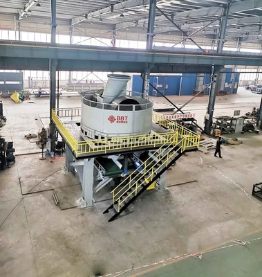 Mattone bagnato schiacciante materiale di Pan Mill Machine For Clay che fa linea
