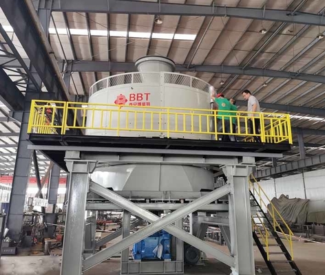 Mattone bagnato schiacciante materiale di Pan Mill Machine For Clay che fa linea