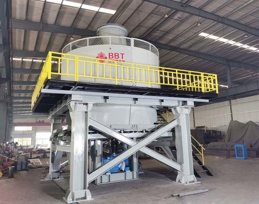 Linea di produzione del mattone peso bagnato di Pan Mill 65200kg su misura