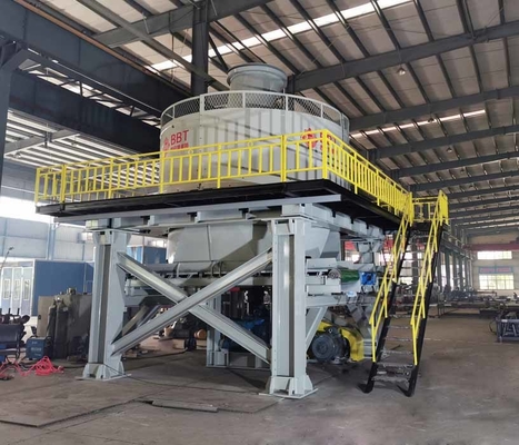 Linea di produzione del mattone peso bagnato di Pan Mill 65200kg su misura