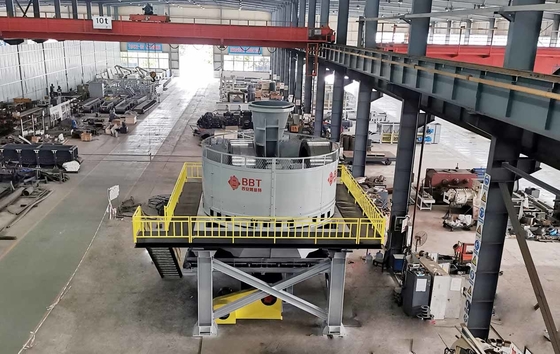 Grande capacità macchina per la frantumazione bagnata oro/di Pan Mill per Clay Material