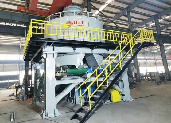 Grande capacità macchina per la frantumazione bagnata oro/di Pan Mill per Clay Material