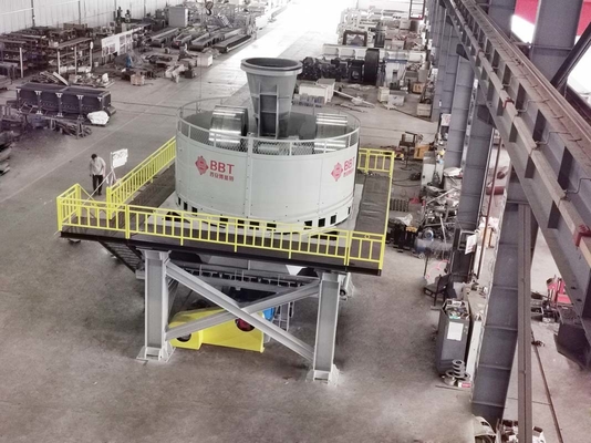 Grande capacità macchina per la frantumazione bagnata oro/di Pan Mill per Clay Material