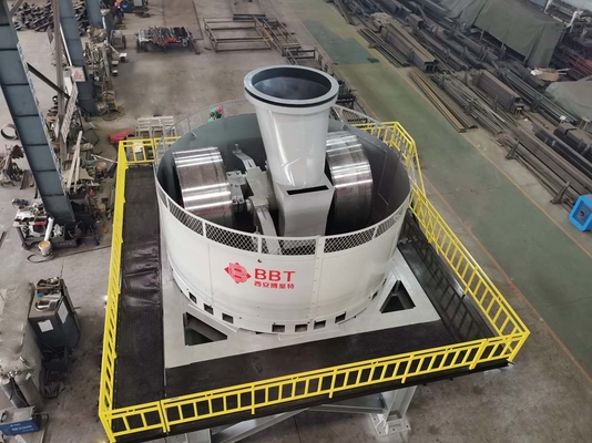 Grande capacità macchina per la frantumazione bagnata oro/di Pan Mill per Clay Material