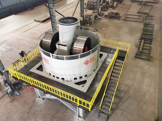 Elaborazione di materiali bagnata di TWPM160 Pan Gold Grinding Mill For