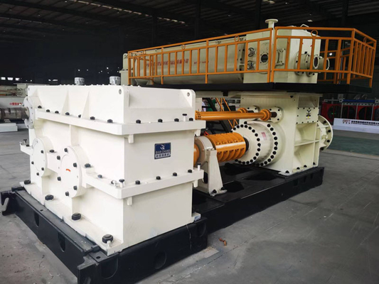 Asse a due fasi di miscelazione di Clay Brick Machine Production Line dell'espulsore di vuoto