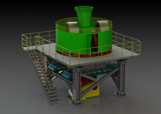 Clay Minerals Processing Equipment Grinding bagnato e schiacciare Pan Mills bagnato