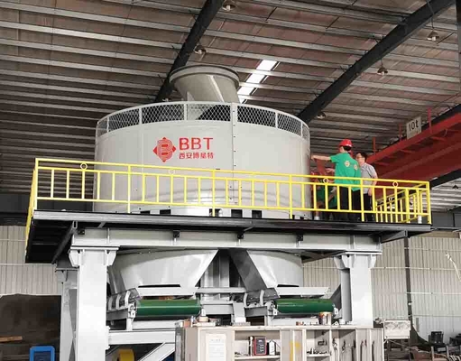 Attrezzatura di elaborazione minerale ad alta velocità Pan Mills bagnato automatico