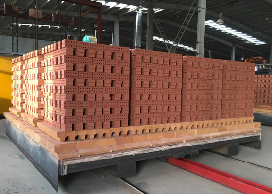 La larghezza automatica completa di progetto Clay Brick Tunnel Kiln scrive a 4.6m 4.9m 6.9m 7.2m