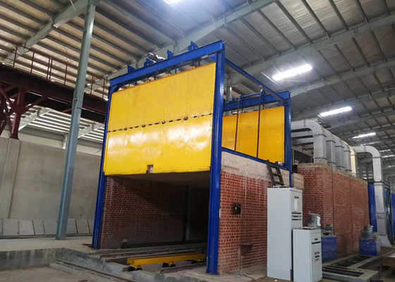 Costruzione del forno rotante della fornace per mattoni dei sistemi di infornamento del forno di tunnel del mattone dell'argilla