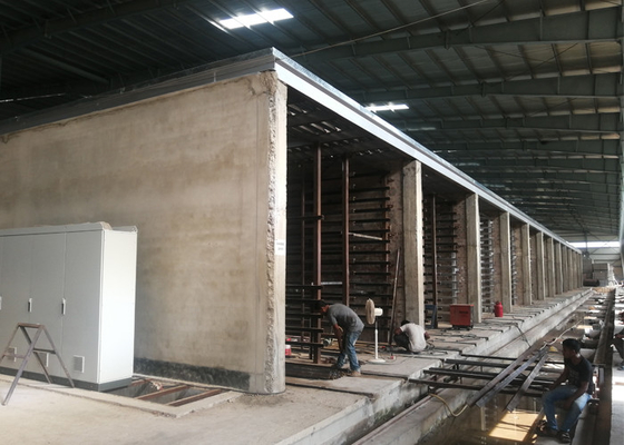 Camera più asciutta di strato rosso automatico di Clay Brick Dryer Machine Single