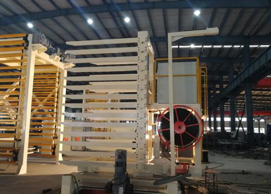 Caricamento di Clay Brick Dryer Machine Brick e sistema a un solo strato di scarico