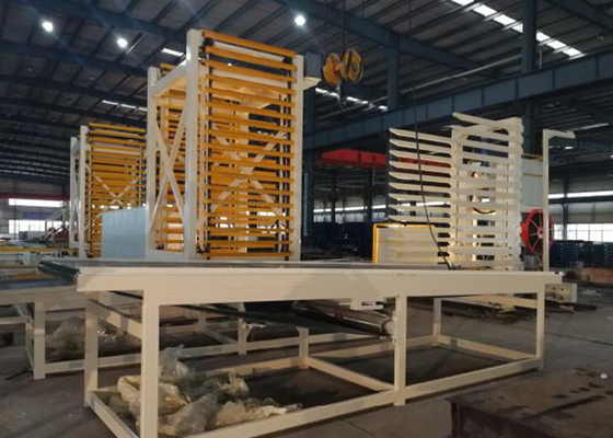 Caricamento di Clay Brick Dryer Machine Brick e sistema a un solo strato di scarico