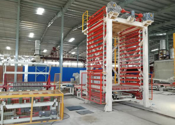Sistema di Clay Brick Loading And Unloading completamente automatico per la macchina più asciutta dei mattoni