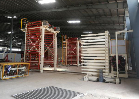 Clay Brick Dryer Machine automatico 100000 pc ha prodotto per due volte che fissano l'infornamento