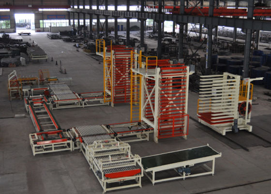 Essiccatore automatico per mattoni di argilla, produzione 100000 pezzi, per due cotture