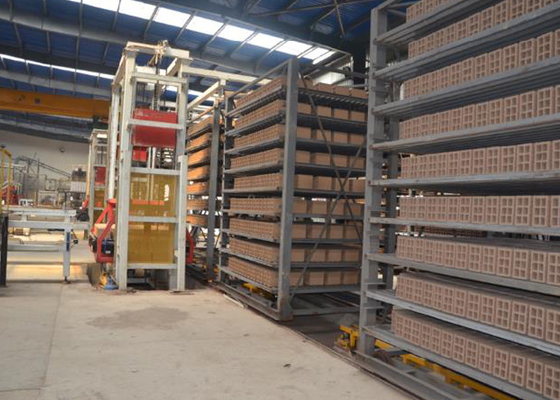 La linea di produzione automatica del mattone del fango la camera più asciutta ISO9001 del tunnel ha approvato