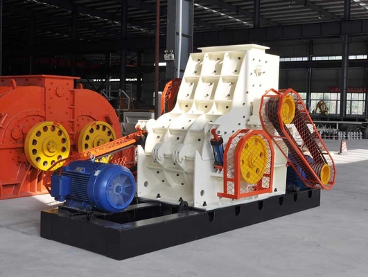 Frantoio gemellato del mulino a martelli del rotore per l'attrezzatura di elaborazione dei materiali