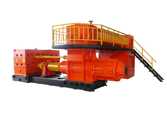 Macchine automatiche per la fabbricazione di mattoni di argilla rossa Extruder a vuoto per la produzione ad alta capacità