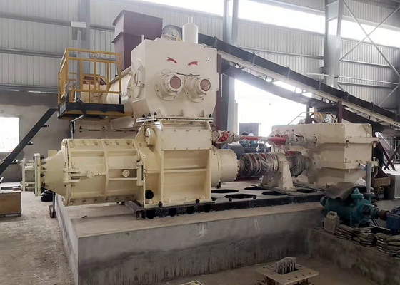 Vuoto Clay Block Machine d'espulsione di Ash Automated Brick Making Machine della mosca