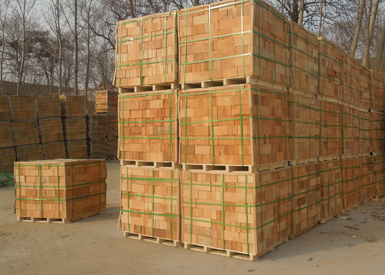 Alcali materiale Clay Fire Bricks rosso resistente del mattone refrattario del forno di tunnel