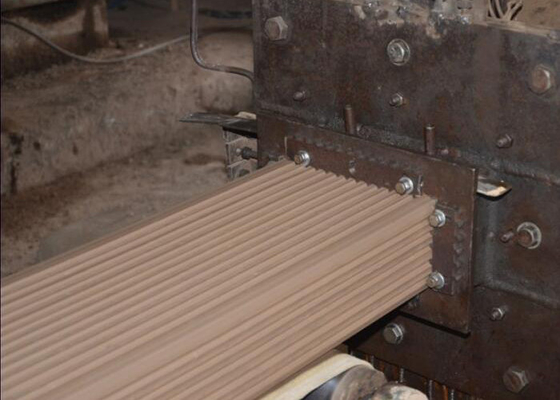Clay Hollow Full Automatic Block rosso che fa l'espulsore di vuoto della macchina