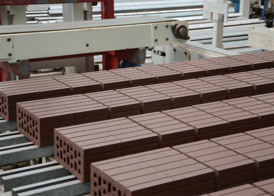 Macchina di taglio di mattoni di argilla ad alta precisione con lunghezza di fetta di 2,1 m e 12-16 tagli al minuto Modello QTQD-1