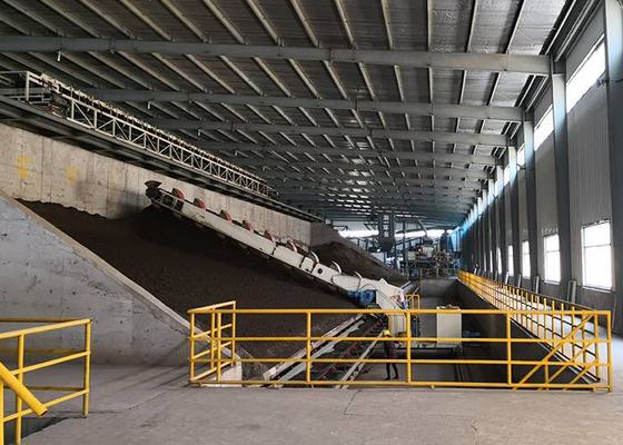 Camera di trattamento a vapore a più pale di stoccaggio di materia prima di Clay Brick Production Line Auto