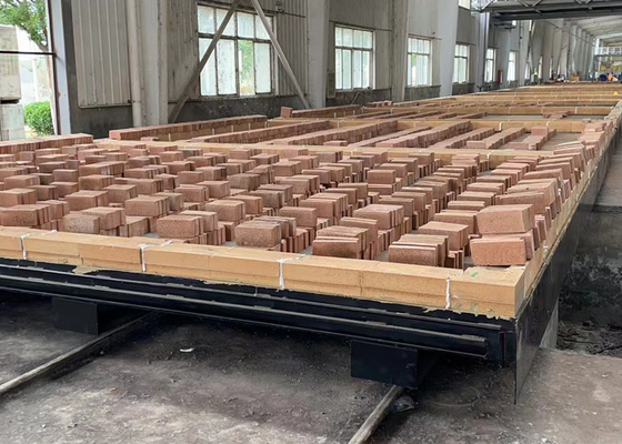 BBT ha personalizzato Clay Brick Tunnel Kiln Cart con l'impianto di scarico