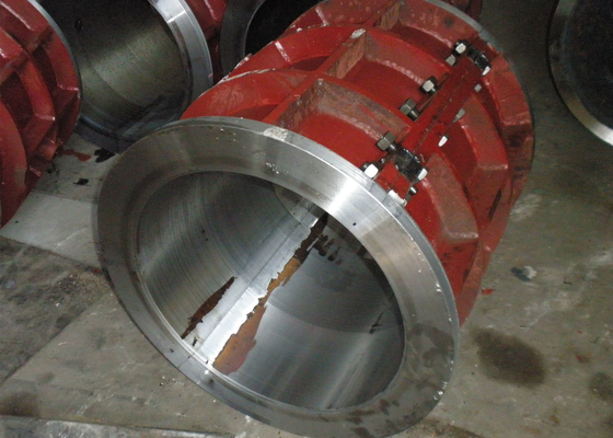 Rivestimento del cilindro del fango della conicità di Clay Brick Extruder Spare Parts Wearproof
