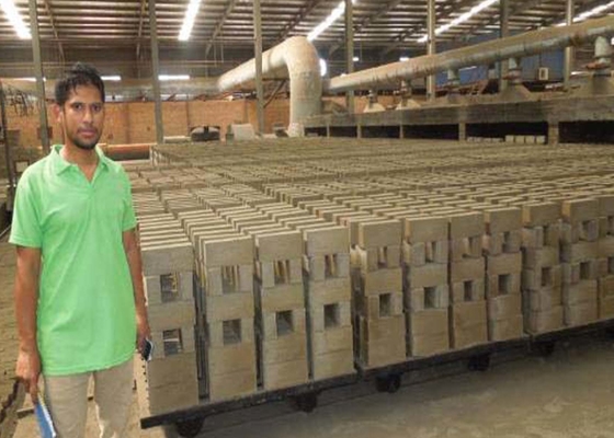 Il carretto più asciutto dell'attrezzatura della camera di Clay Brick Dryer Machine Drying di resistenza all'usura