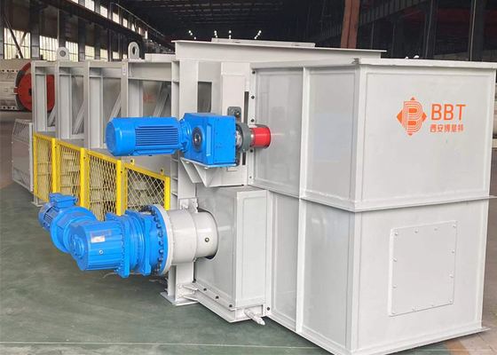 Macchina per l'alimentazione di scatole a catena in acciaio Linea di produzione di mattoni di argilla completamente automatica