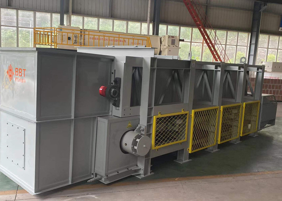 Tipo d'acciaio del piatto della macchina dell'alimentatore della scatola della pianta del mattone dell'argilla con grande capacità 6.2t