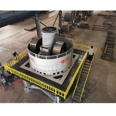 Nuova fabbrica di mattoni TWPM185 Wet Pan Mill macchine per la fabbricazione di mattoni di argilla