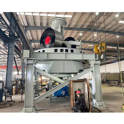 Nuova fabbrica di mattoni TWPM185 Wet Pan Mill macchine per la fabbricazione di mattoni di argilla